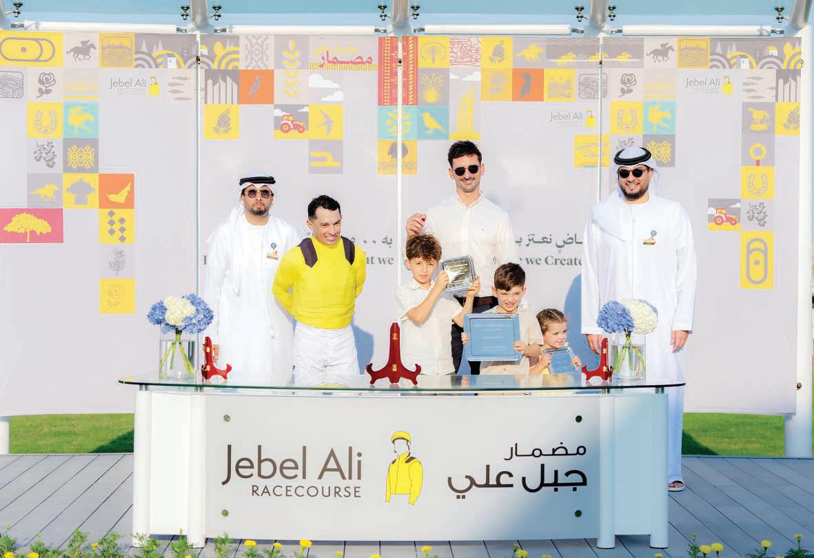 Costa steals show at Jebel Ali Racecourse with stunning treble in season opener