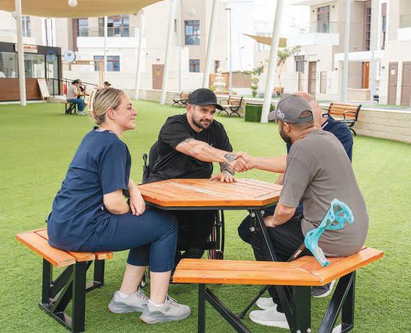 Amana gives hope to patient with spinal cord injury