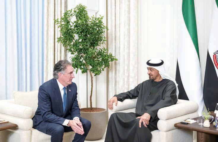 Mohamed, Burgum focus on boosting energy, AI ties