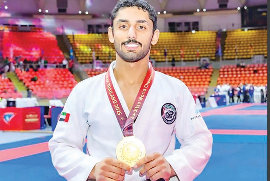 Shehhi adds another gold for UAE at Jiu-Jitsu World Championship