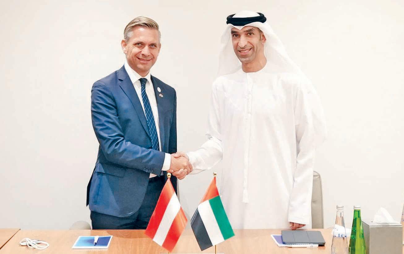 UAE, Austria discuss strategies for increasing trade, investment