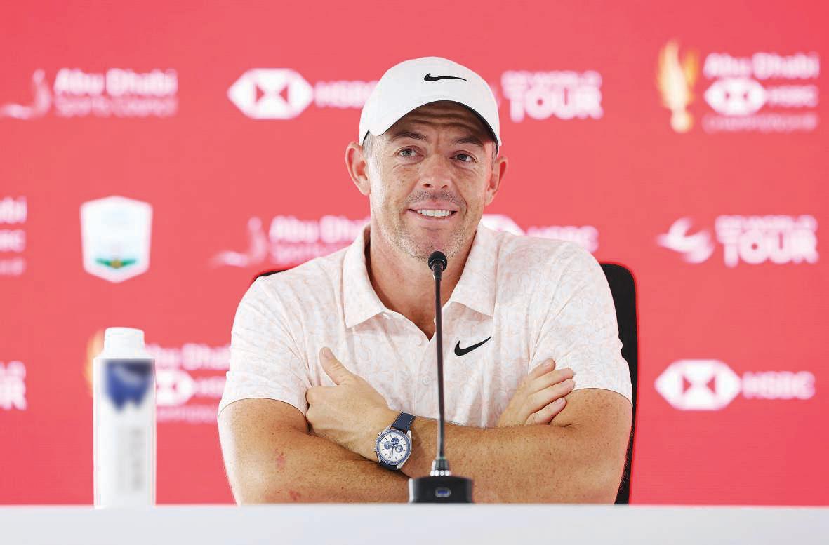 Race to Dubai leader McIlroy eyes elusive Falcon Trophy in Abu Dhabi