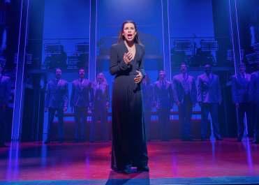 Lea Michele revisits her roots at Broadway's Imperial Theatre