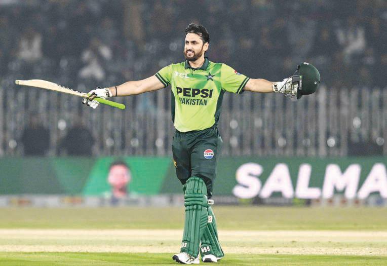 Agha and Rauf shine as Pakistan eke out thrilling victory in 1st ODI