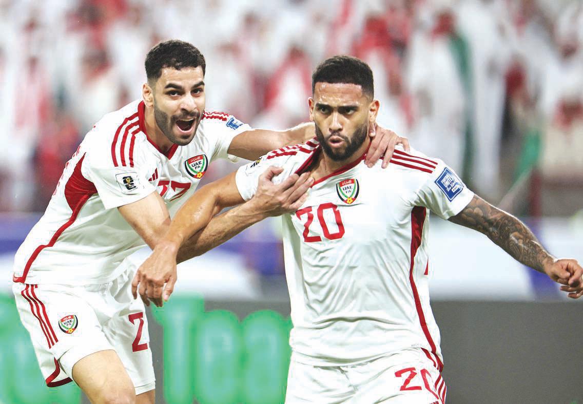UAE keep World Cup dreams alive with draw against Iraq in first leg of playoffs