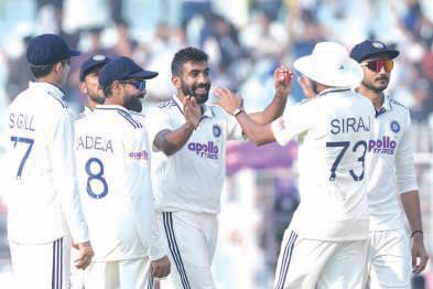 Bumrah's five-wicket haul rattles SA as India seize advantage on Day 1
