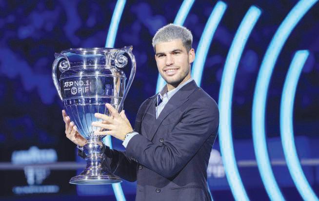 Sinner extends unbeaten run with ATP Finals win over Shelton