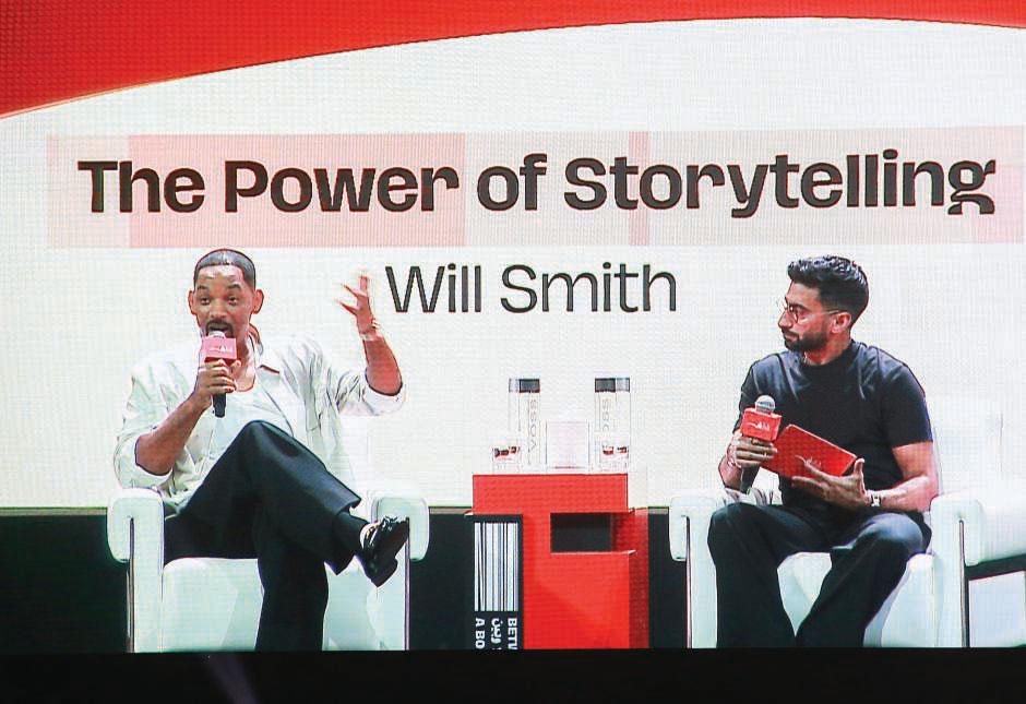 Will Smith regales audience at Sharjah International Book Fair