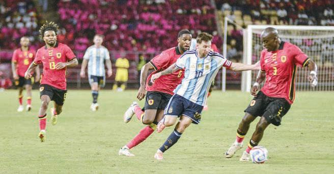 Messi shines as Argentina beat Angola 2-0 in friendly match