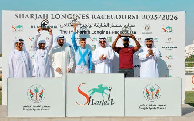 Sheikh Abdullah's Es Al Ward, Al Asayl shine in Sharjah racing season opener