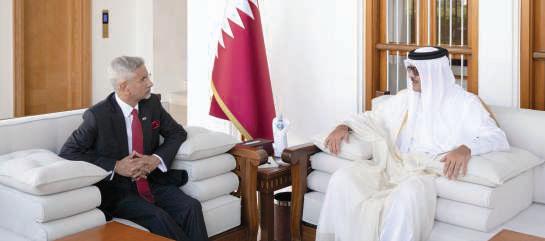 India, Qatar vow to boost bilateral relations