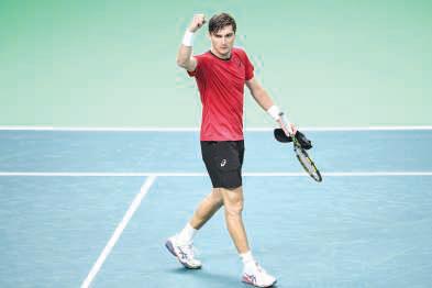 Belgium reach last four of Davis Cup, Federer to be inducted into Hall of Fame