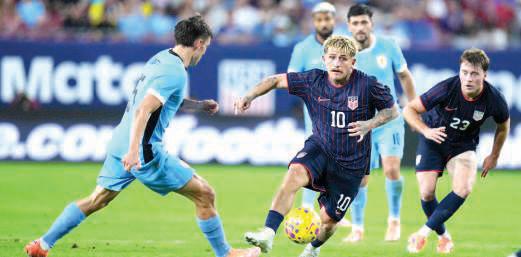 Coach blasts 'disrespectful' question about regulars after US rout Uruguay