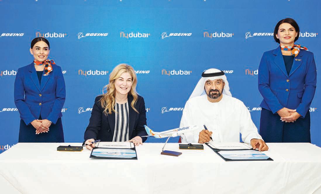 flydubai signs agreement for 75 Boeing jets worth Dhs47.7b