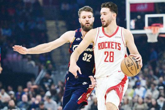 Sengun powers Rockets over Cavs as Thunder extend winning streak