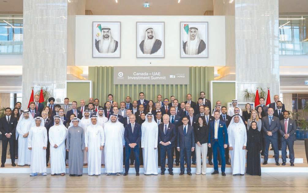 Canada-UAE summit strengthens ties, trade tops Dhs260 billion