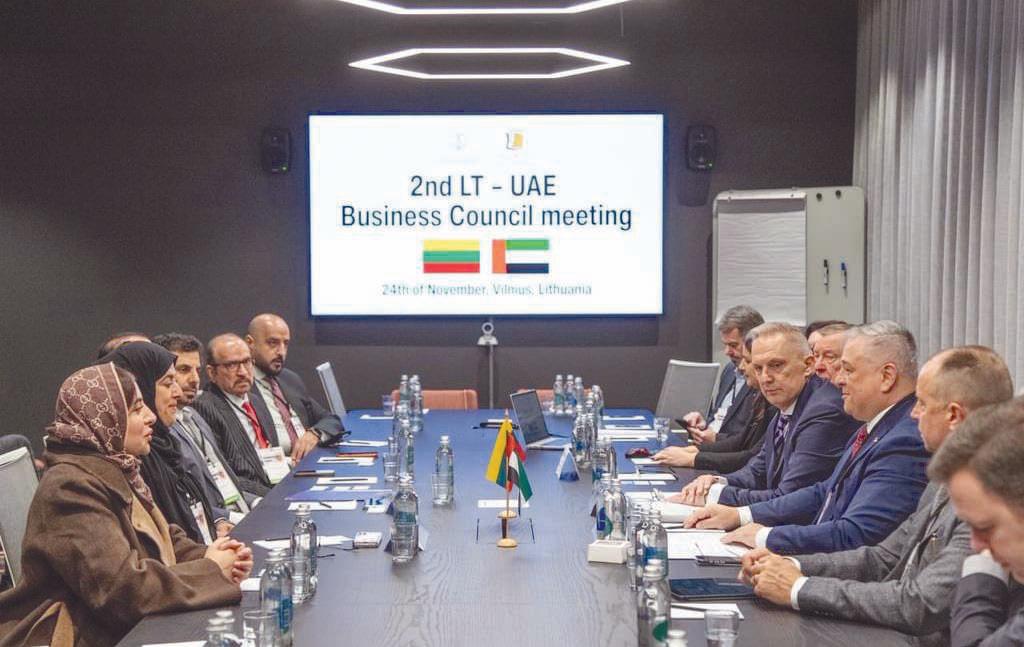 UAE and Lithuania to enhance trade and investment relations