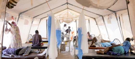 Displaced doctors treat fellow El Fasher survivors
