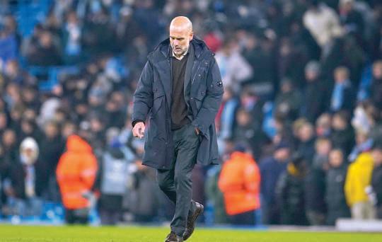 Guardiola admits rotation gamble backfired in loss to Leverkusen