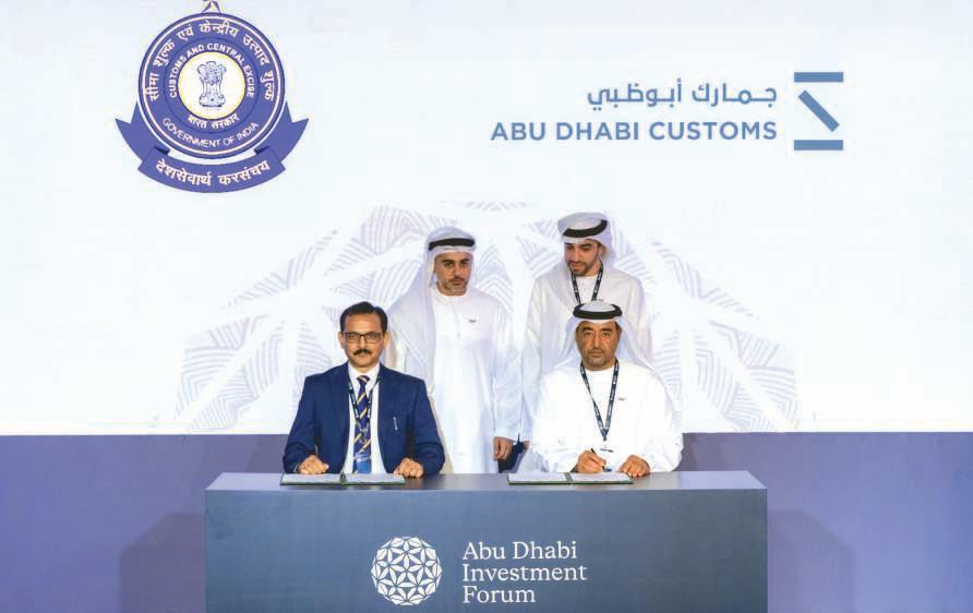 Abu Dhabi Customs and India sign pact to boost bilateral digital trade