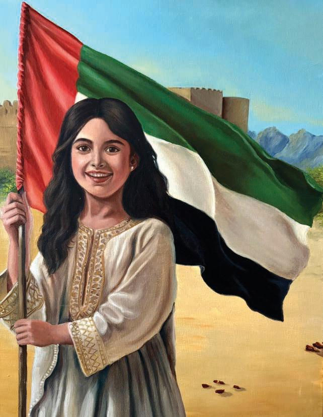 Exhibition hosted at Al Qasimia University for UAE National Day