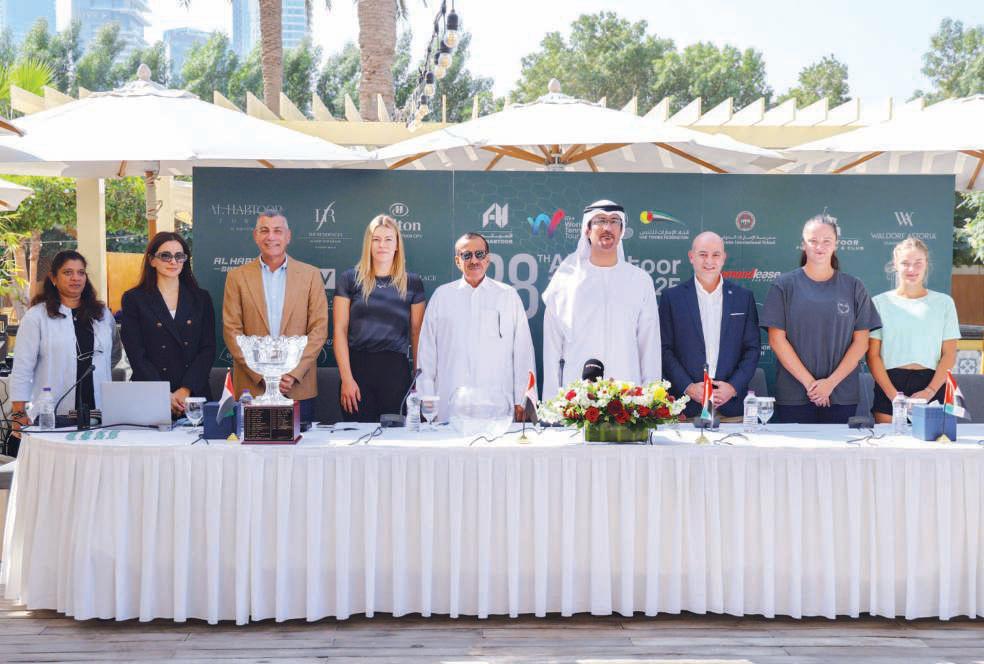 Top seed Galfi eyes strong start at Al Habtoor Tennis Challenge