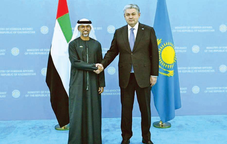 UAE, Kazakhstan to strengthen relations in AI, space and energy