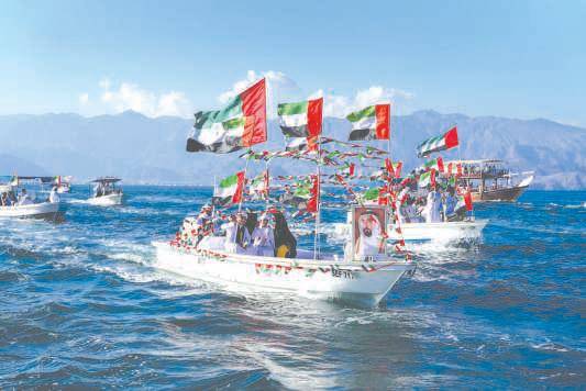 Marine Parade marks Dibba Al Hisn's Union Day