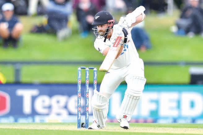 Williamson marks return to Test with fighting fifty for NZ against Windies