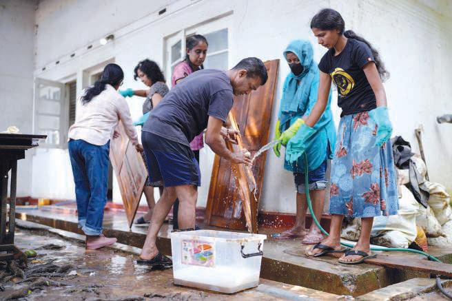 Lanka cyclone survivors face colossal clean-up