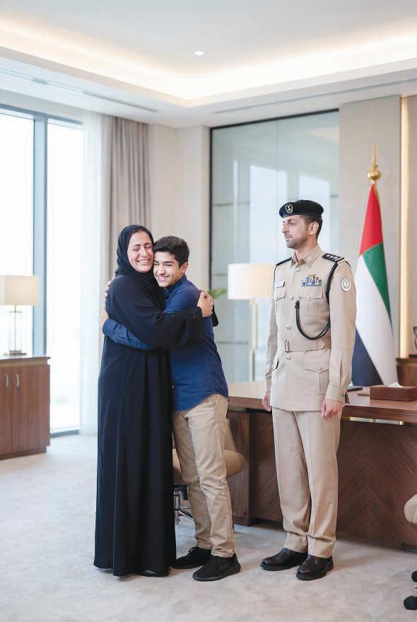 Mother, son reunited after 12 years in Sharjah