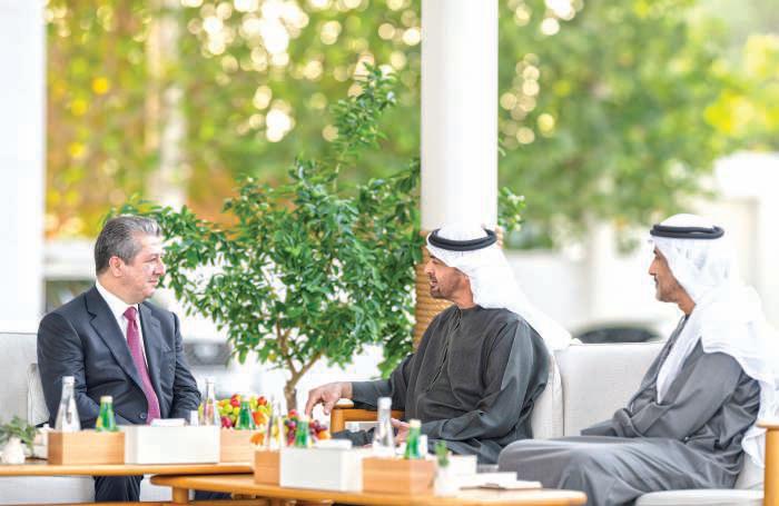 Mohamed, Barzani discuss ways to strengthen relations