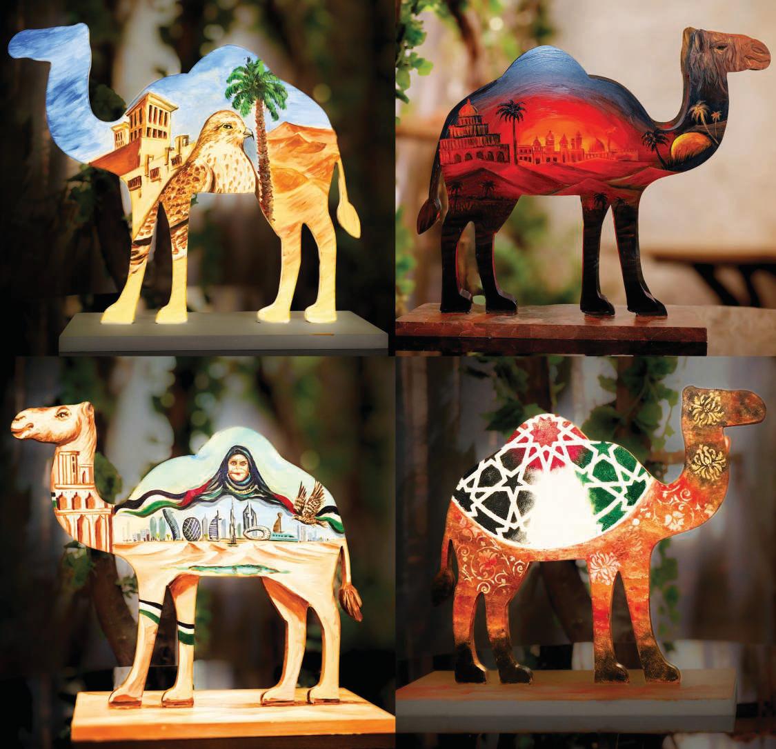 Art4you Gallery celebrates National Day with sustainable live art display