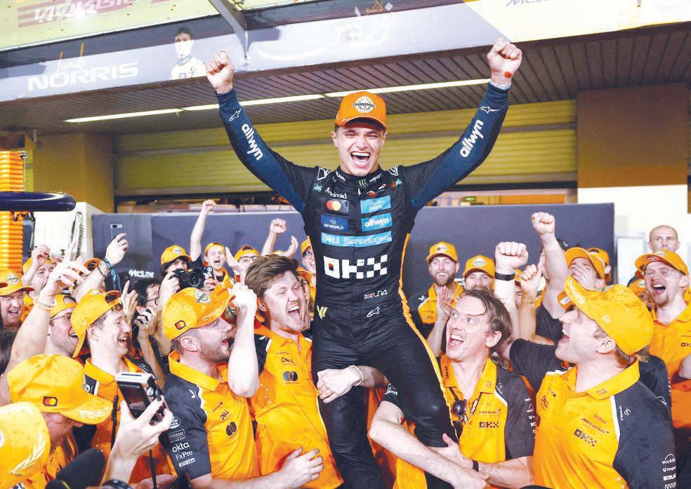 I did it my way, says Norris after winning first F1 title in Abu Dhabi