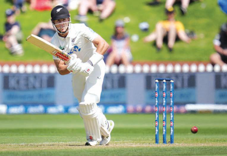 Hay fifty on debut helps put NZ on top in West Indies Test