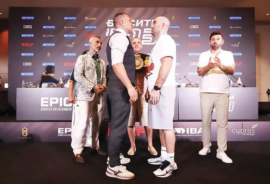 Puley, Gassiev face-off ahead of WBA world heavyweight title clash