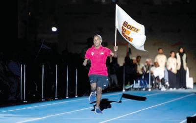 Darwish carries UAE flag, dreams of a generation at AYPG