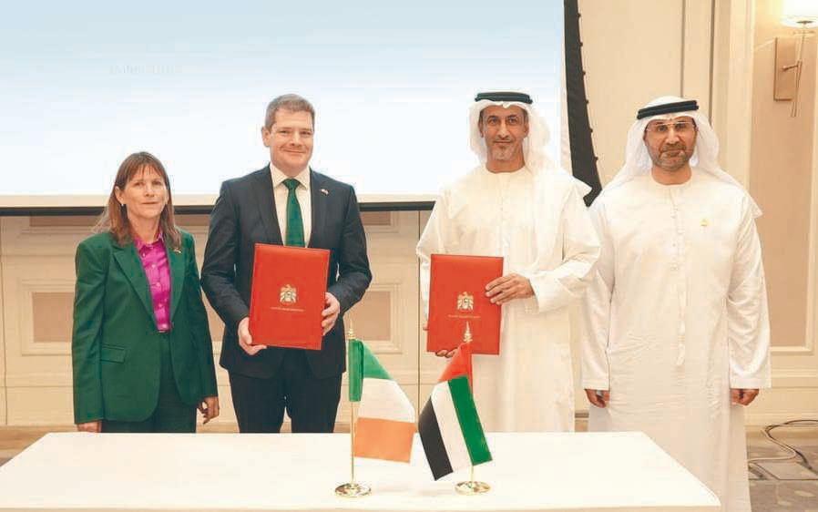UAE and Ireland to strengthen trade and investment relations