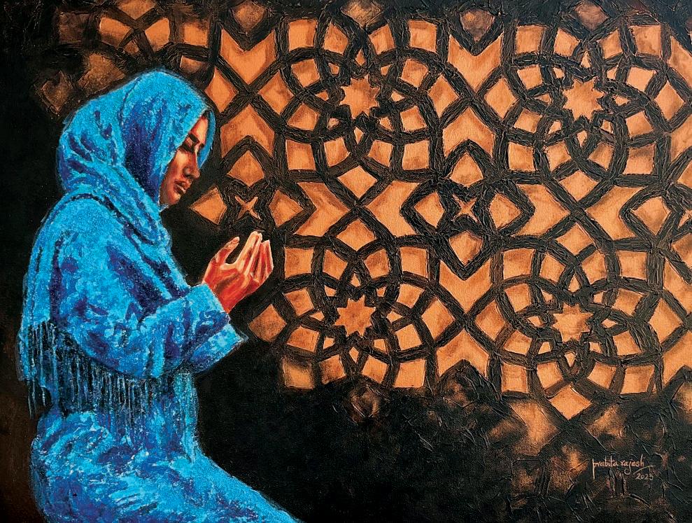 The heart of realism: Intercultural artist Prabita Rajesh's work touches emotions