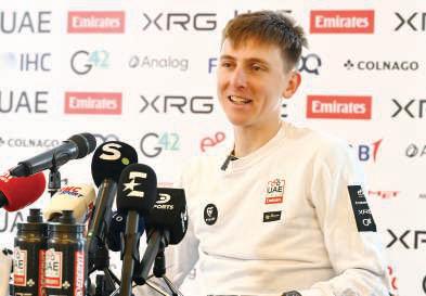 UAE Team Emirates-XRG's Pogacar targets Tour de France, Paris-Roubaix and Milan-San Remo in 2026