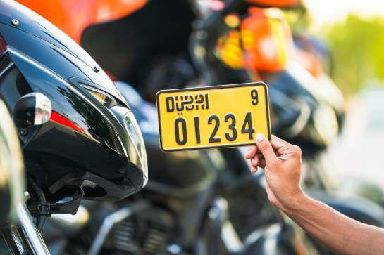 Delivery bikes to get extra front number plate