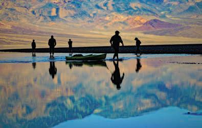 Ancient Ice Age Lake comes back to life in Death Valley