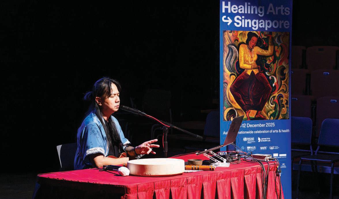 Jameel Arts & Health Lab's global arts initiative hosted by Singapore