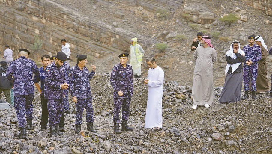 RAK carries out restoration work at rain-hit sites