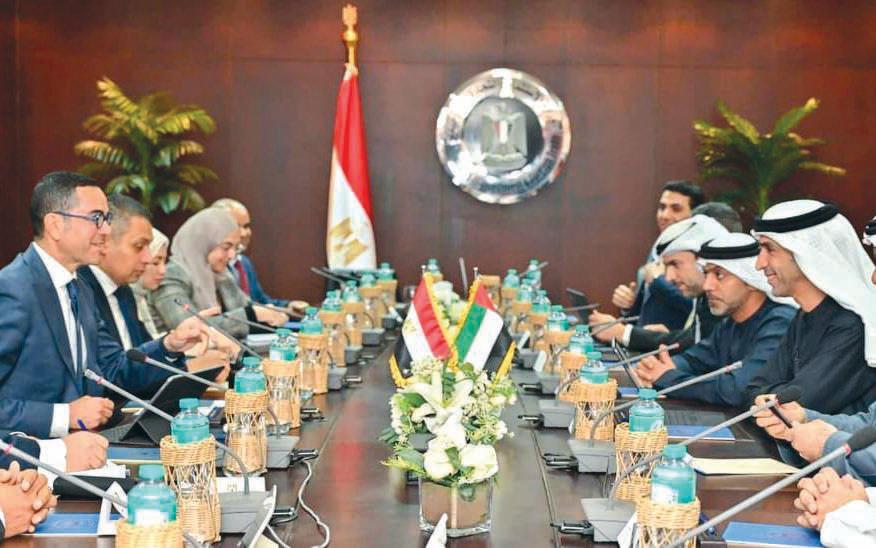 UAE and Egypt to strengthen bilateral economic relations