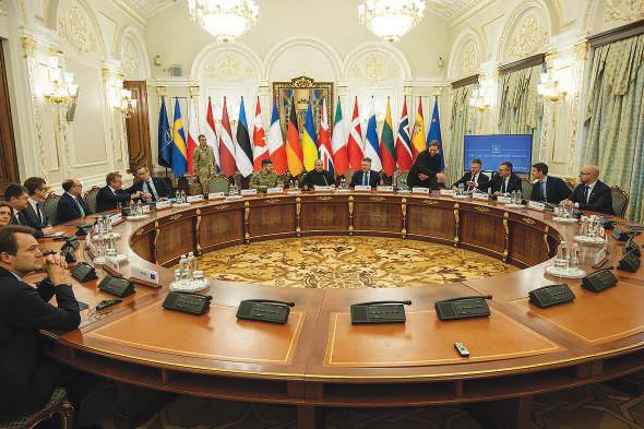 Ukraine's top allies meet in Kyiv for key talks