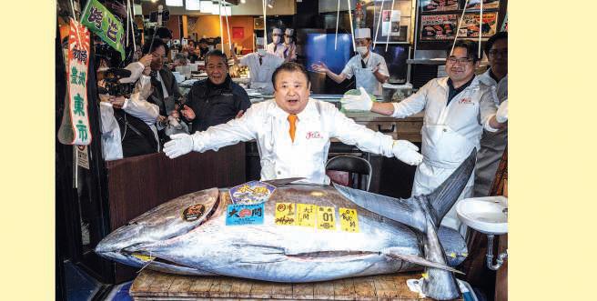 Bluefin tuna sells for record $3.2m in Tokyo
