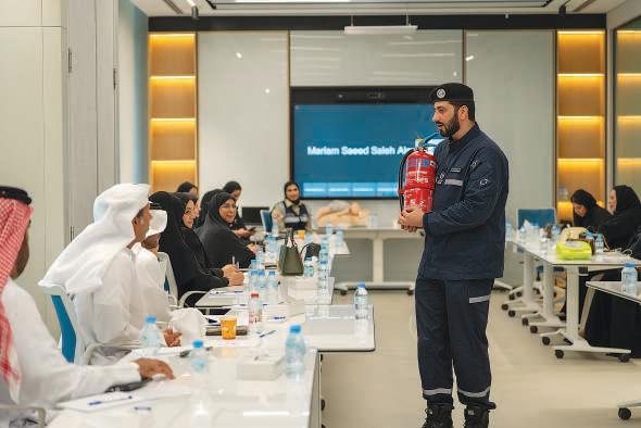 Workshops on 'Winter Safety' campaign hosted