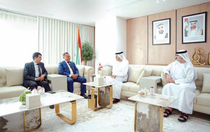 Ajman and Nepal discuss ways to strengthen economic cooperation
