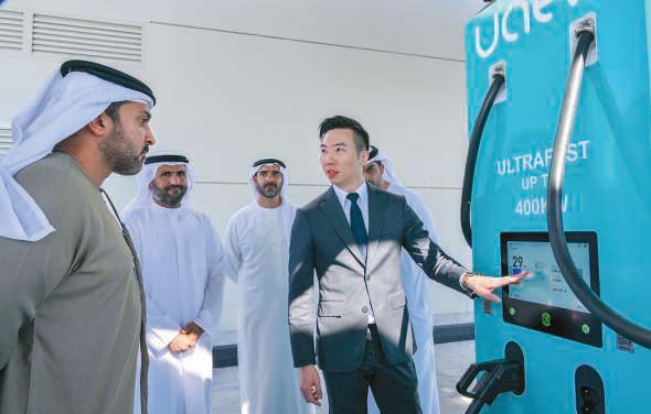 Ajman gets first integrated EV charging station